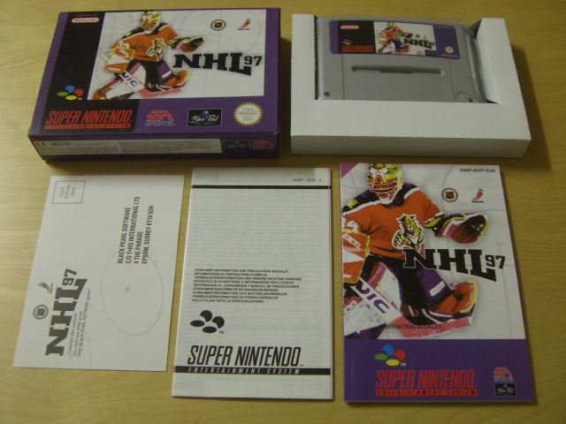 SNES NHL 97 EUR SNES NHL 97 EUR