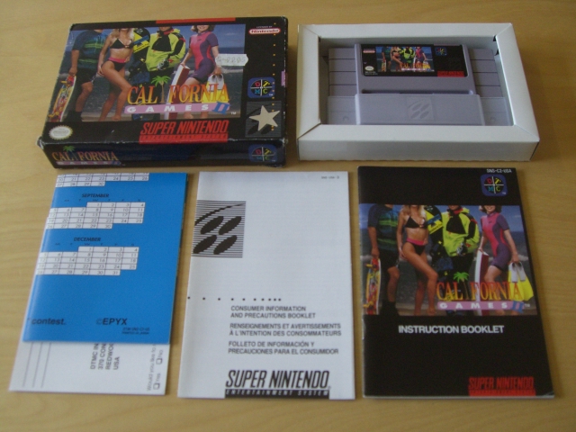 SNES California Games 2 USA SNES California Games 2 USA