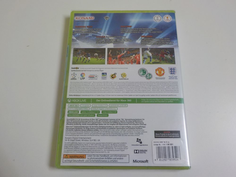 Xbox 360 Pro Evolution Soccer 2014 - zum Schließen ins Bild klicken