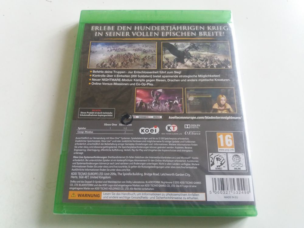 Xbox One Bladestorm Nightmare - zum Schließen ins Bild klicken