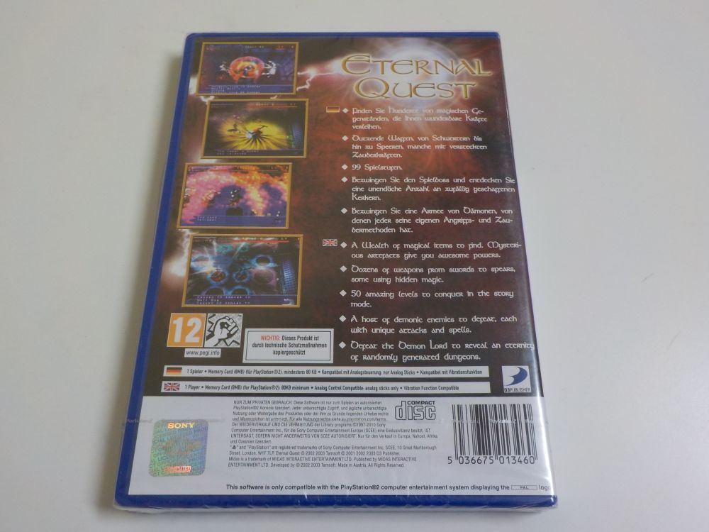 PS2 Eternal Quest - zum Schließen ins Bild klicken