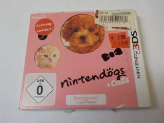 3DS Nintendogs + Cats Zwergpudel & neue Freunde GER