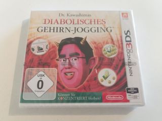 3DS Dr. Kawshima's Diabolisches Gehirn-Jogging GER