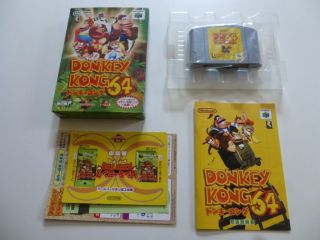 N64 Donkey Kong 64 JPN