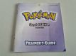 GBC Pokemon - Crystal Edition - Trainer's Guide NNOE