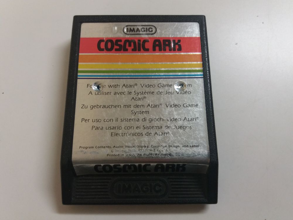 Atari 2600 Cosmic Ark Atari 2600 Cosmic Ark