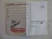 Club Nintendo Registration Card Club Nintendo Registration Card