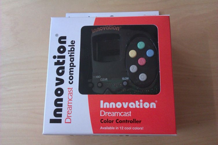 DC Dreamcast Innovation Controller Black - zum Schließen ins Bild klicken