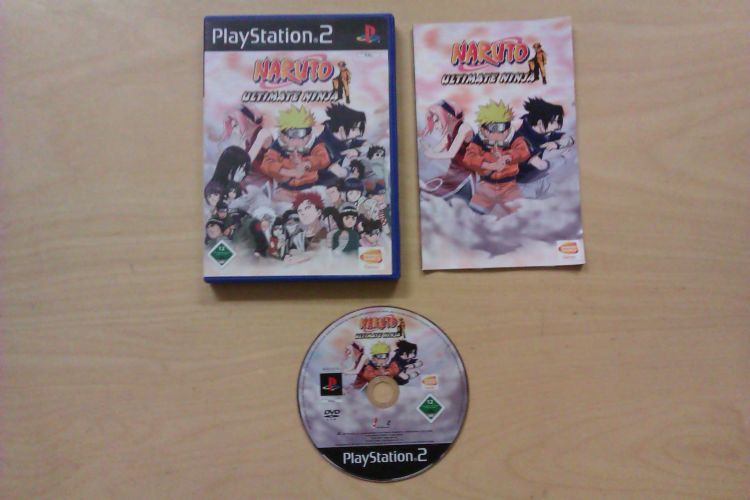 PS2 Naruto Ultimate Ninja - zum Schließen ins Bild klicken