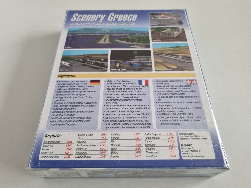 PC Scenery Greece - Microsoft Flight Simulator 2002/2000 - zum Schließen ins Bild klicken