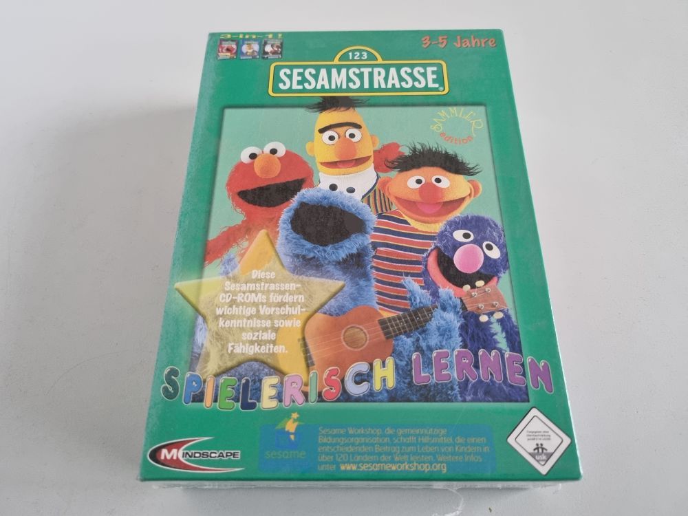 PC Sesamstrasse - Spielerisch Lernen - 3-5 Jahre - zum Schließen ins Bild klicken