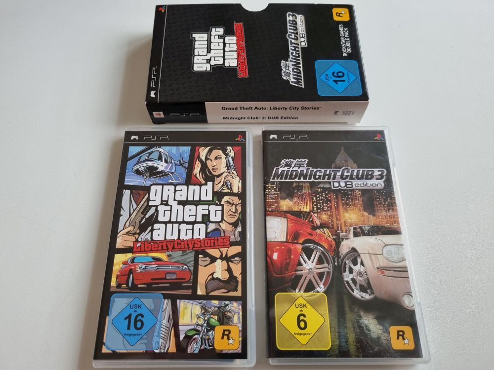 Grand Theft Auto: Liberty City Stories PSP + Midnight Club 3: DUB