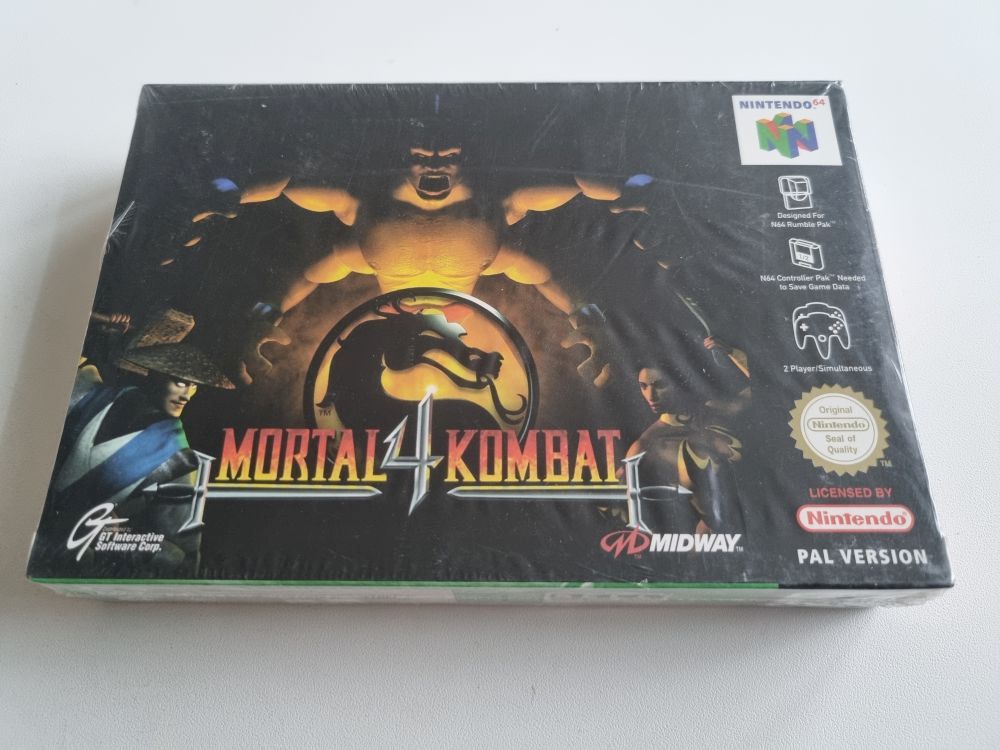 N64 Mortal Kombat 4 EUU - zum Schließen ins Bild klicken