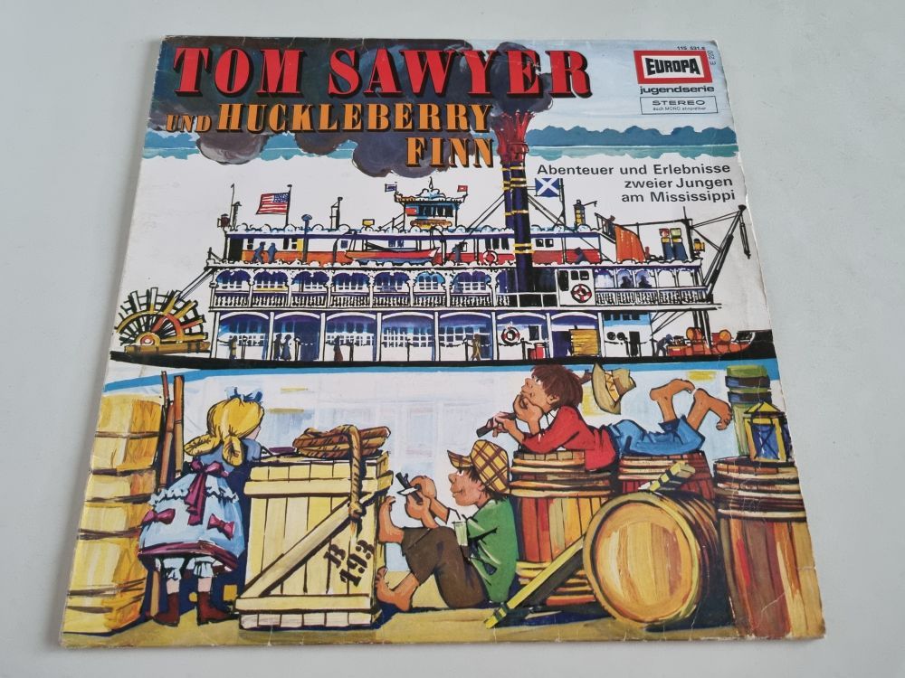 LP Tom Sawyer und Huckleberry Finn - zum Schließen ins Bild klicken