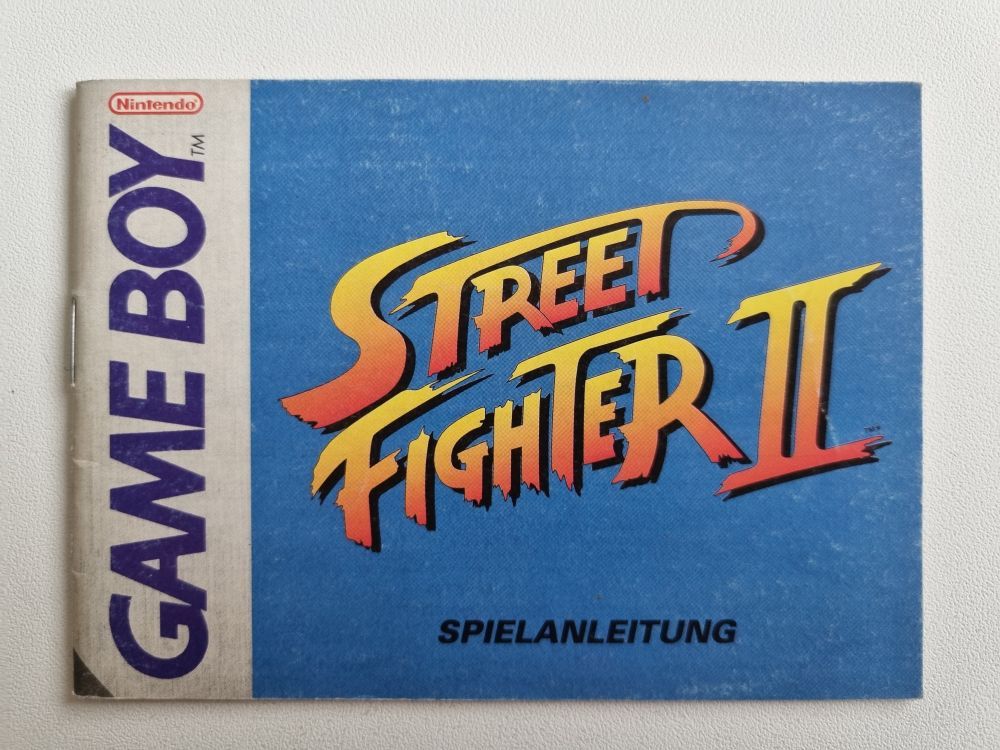 GB Street Fighter II Manual - Click Image to Close