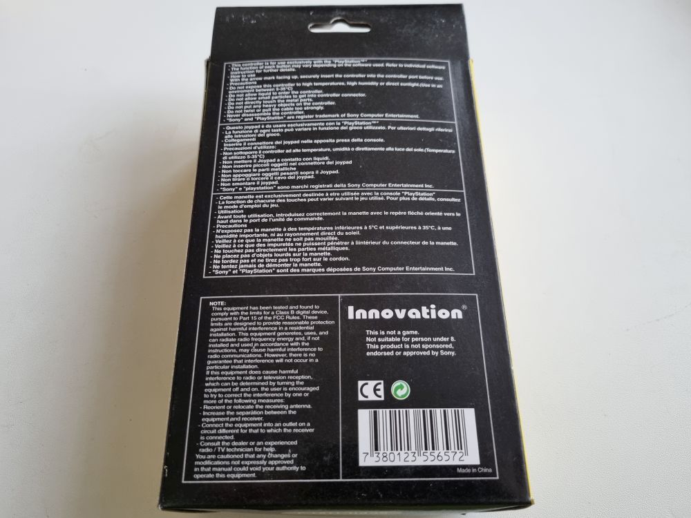 PS1 Innovation Controller - Yellow - zum Schließen ins Bild klicken