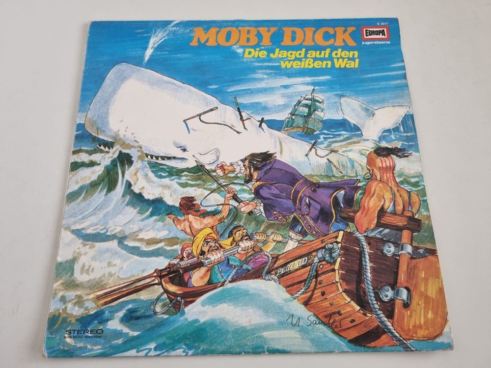 LP Moby Dick - Die Jagd auf den weißen Wal - zum Schließen ins Bild klicken