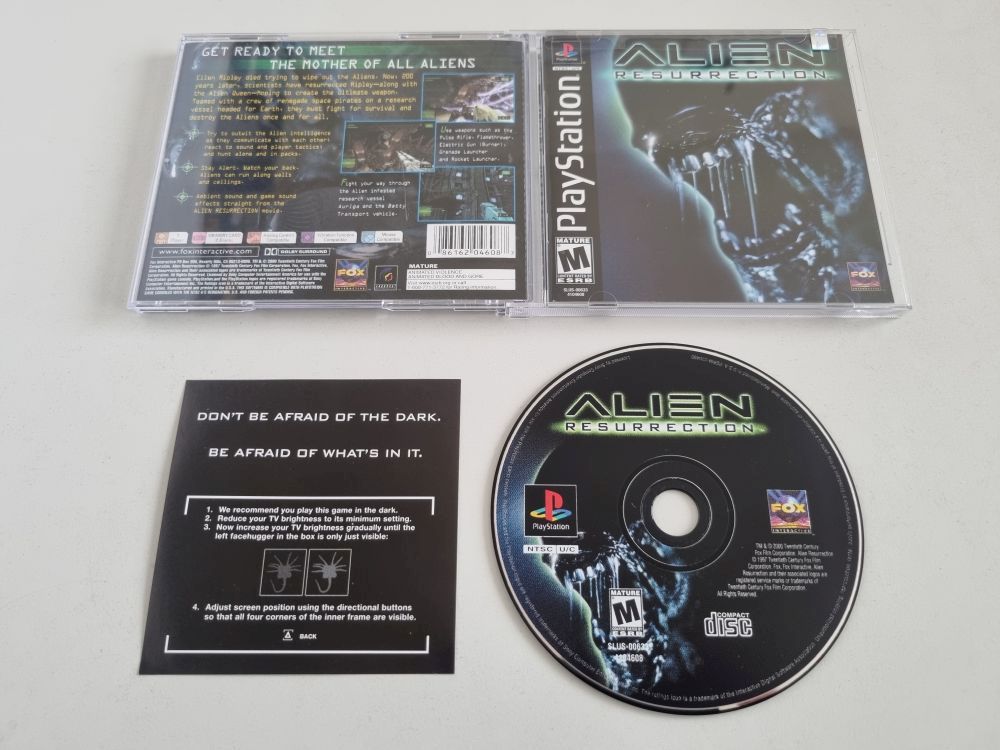 PS1 Alien Resurrection - zum Schließen ins Bild klicken