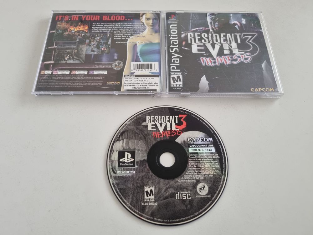 PS1 Resident Evil 3 - Nemesis - zum Schließen ins Bild klicken