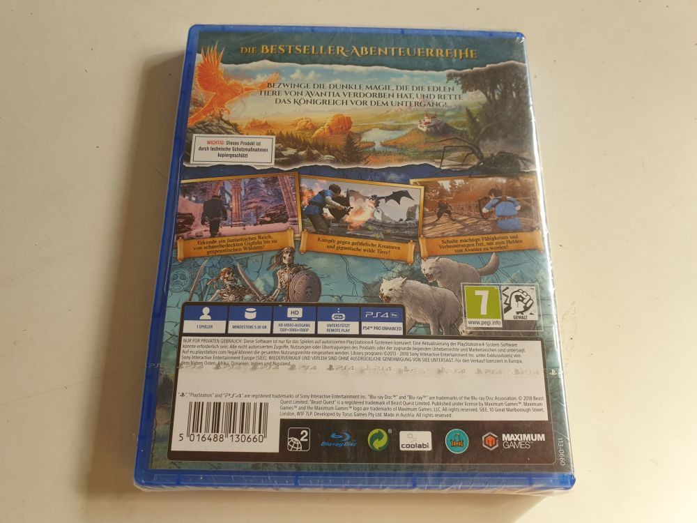 PS4 Beast Quest - zum Schließen ins Bild klicken