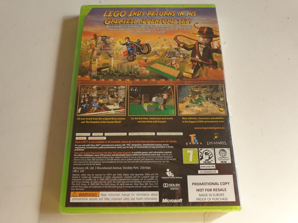 Xbox 360 Lego Indiana Jones 2 - The Adventure Continues Promo - zum Schließen ins Bild klicken