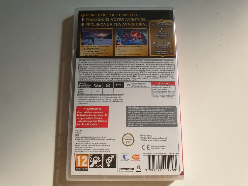 Switch Sword Art Online: Fatal Bullet Complete Edition - zum Schließen ins Bild klicken