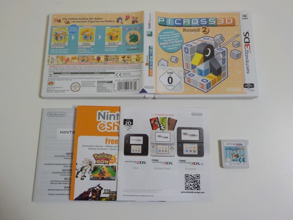 3DS Picross 3D Round 2 GER - Click Image to Close
