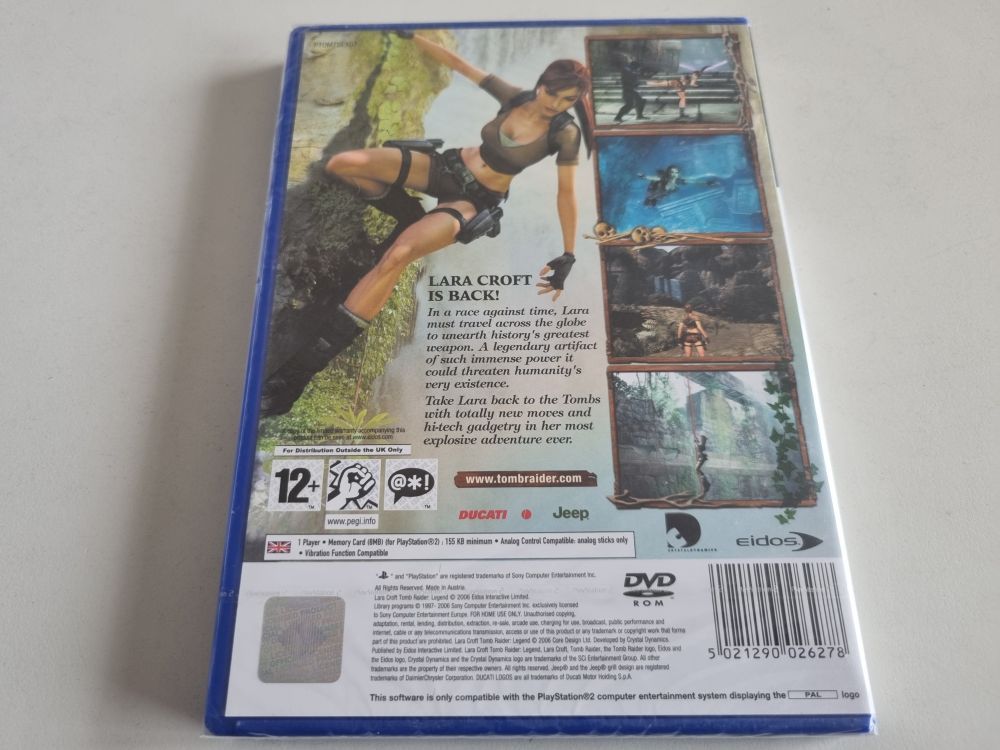 PS2 Lara Croft Tomb Raider Legend - zum Schließen ins Bild klicken