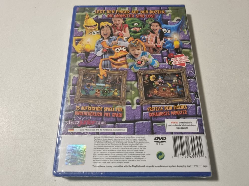 PS2 Buzz! Junior: Monsterspaß - zum Schließen ins Bild klicken