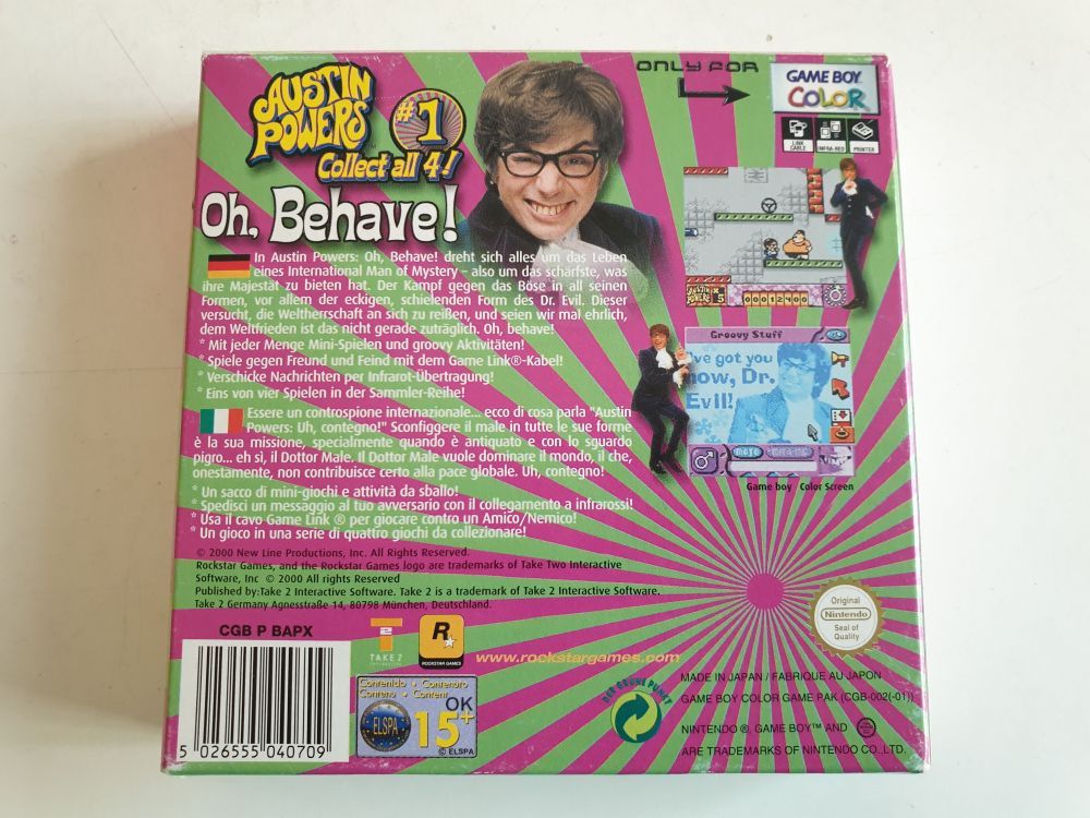 Austin Powers Oh Behave Game
