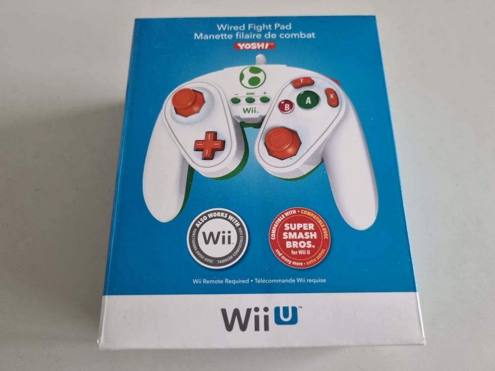 Wii U Wired Fight Pad - Yoshi - zum Schließen ins Bild klicken