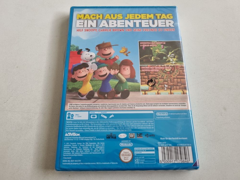 Wii U Snoopys Große Abenteuer GER - Click Image to Close
