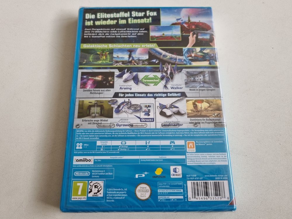 Wii U Starfox Zero GEP - zum Schließen ins Bild klicken