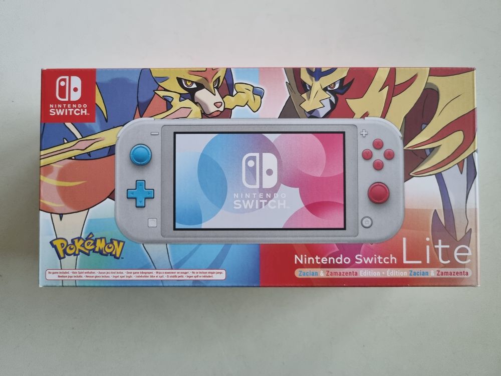 Console Nintendo Switch Lite Édition Zacian & Zamazenta - Console