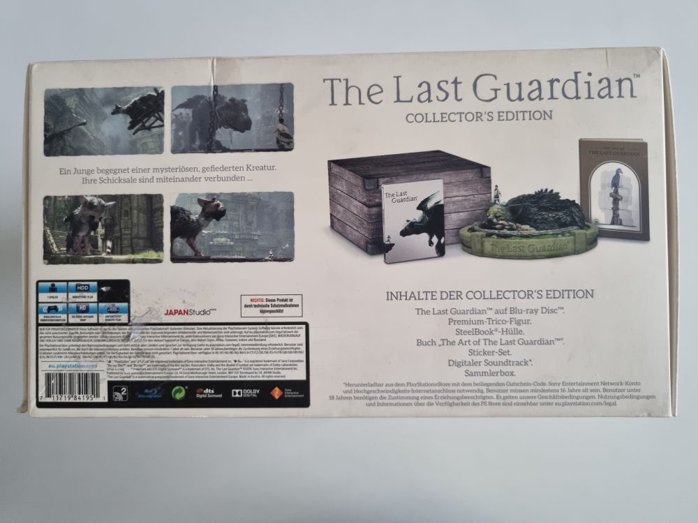 Last Guardian: Collector's Edition (Sony PlayStation 4, 2016) for sale  online