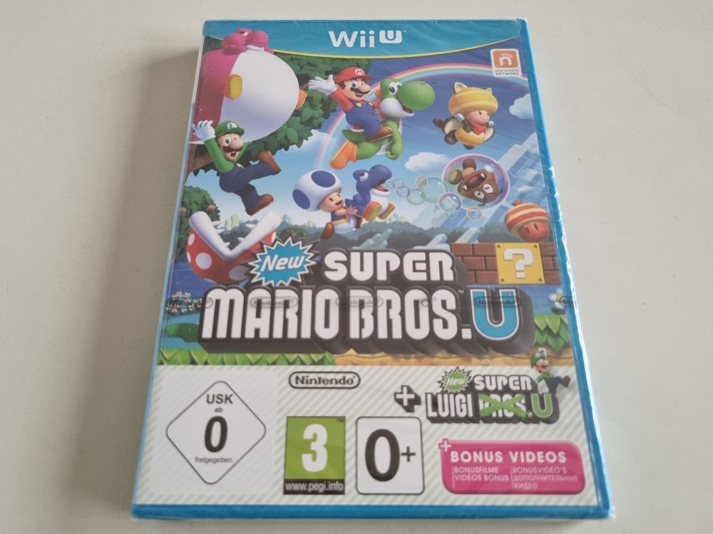 Wii U New Super Mario Bros. U + New Super Luigi U EUA - zum Schließen ins Bild klicken