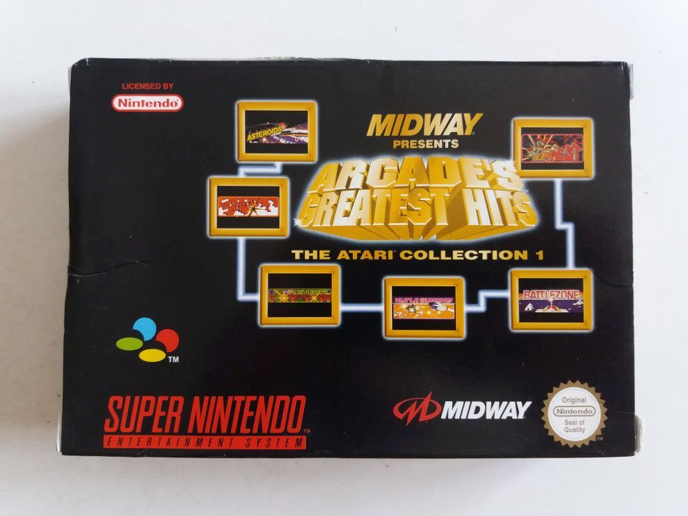 SNES Midway Arcade's Greatest Hits EUR - zum Schließen ins Bild klicken