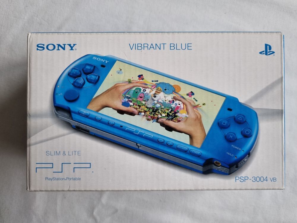 Optimistisk have Tilbagekaldelse PSP Slim & Lite 3004 Console Vibrant Blue [65291] - €249.99 -  RetroGameCollectorHeaven - english version