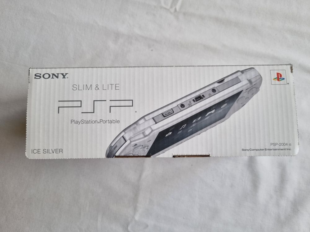 Sony PSP Slim & Lite Handheld Game Console - Ice Silver