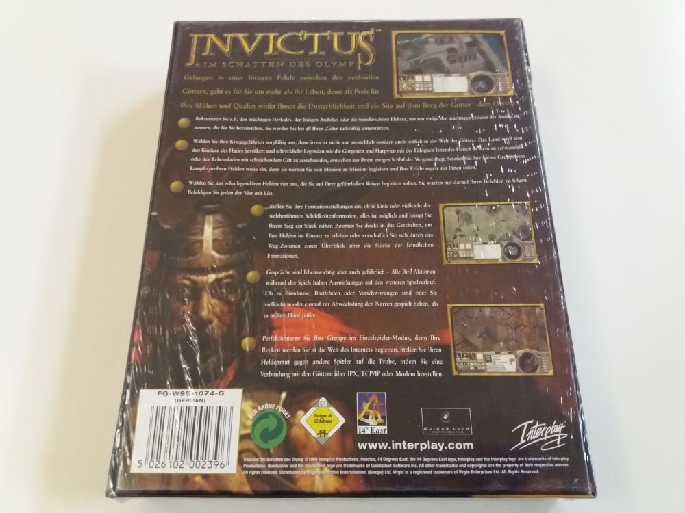 PC Invictus - Im Schatten des Olymp - zum Schließen ins Bild klicken