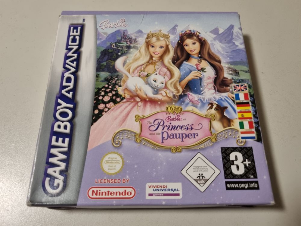 Baixar Barbie as the Princess and the Pauper (U)(Chameleon) ROM - Jogos GBA  Grátis - Retrostic