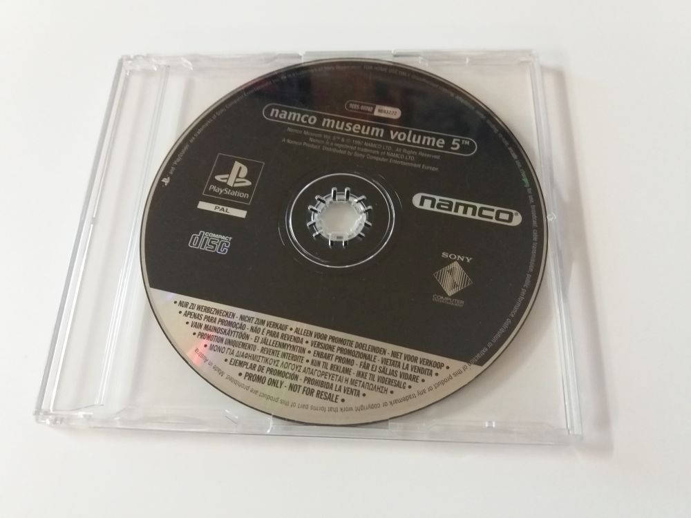 PS1 Namco Museum Volume 5 Promo version - Click Image to Close