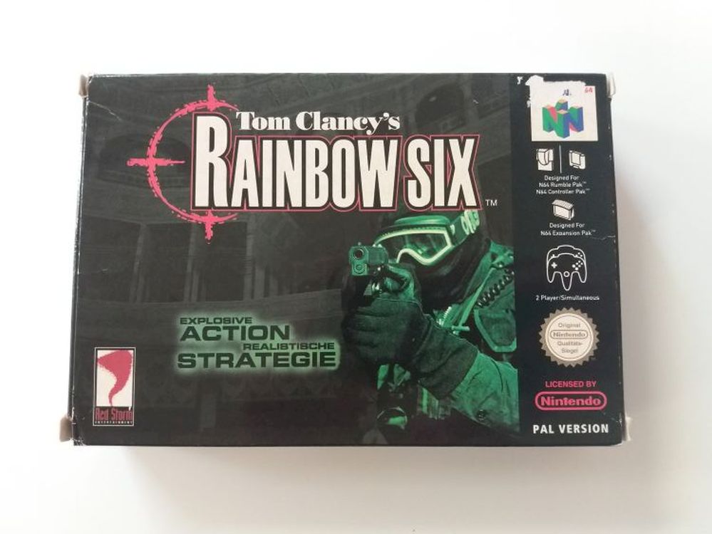 N64 Tom Clancy's Rainbow Six NOE - zum Schließen ins Bild klicken