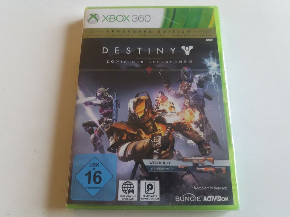 Xbox 360 Destiny König der Besessenen Legendäre Edition - Click Image to Close