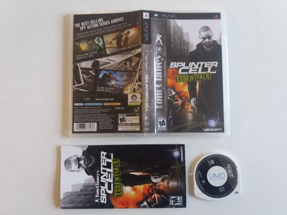 PSP Tom Clancy's Splinter Cell Essentials - zum Schließen ins Bild klicken