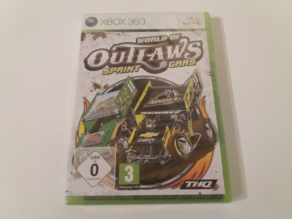 Xbox 360 World of Outlaws Sprint Cars - zum Schließen ins Bild klicken