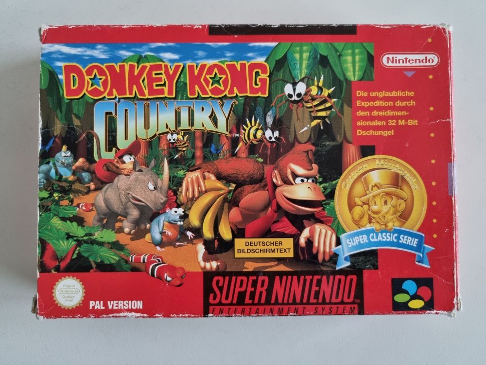 SNES Donkey Kong Country NOE - zum Schließen ins Bild klicken