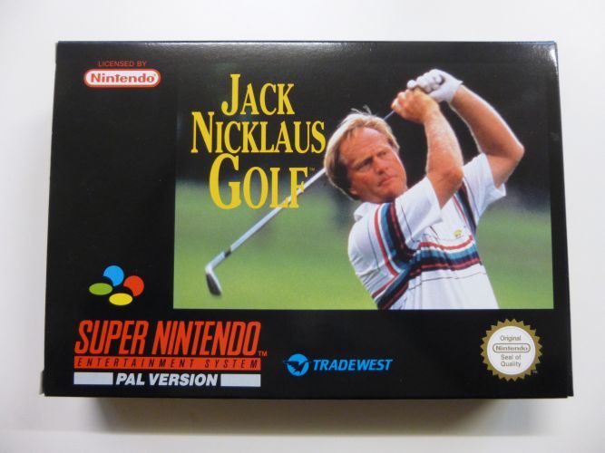 SNES Jack Nicklaus Golf ESP - zum Schließen ins Bild klicken