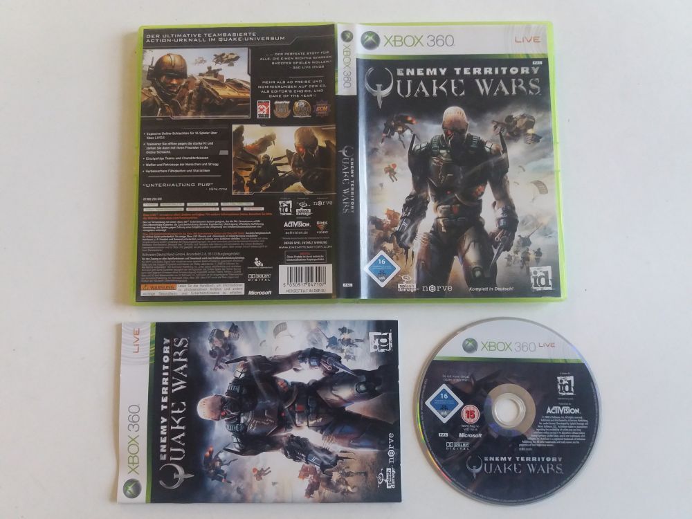 Xbox 360 Enemy Territory Quake Wars - Click Image to Close