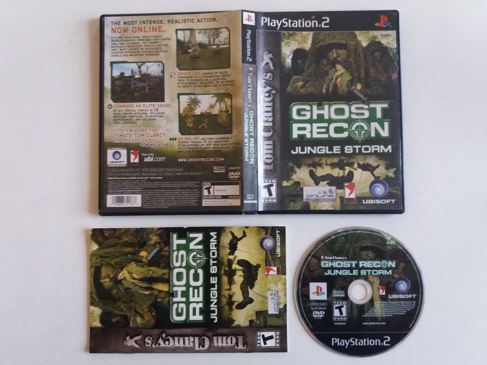 PS2 Tom Clancy's Ghost Recon Jungle Storm - zum Schließen ins Bild klicken